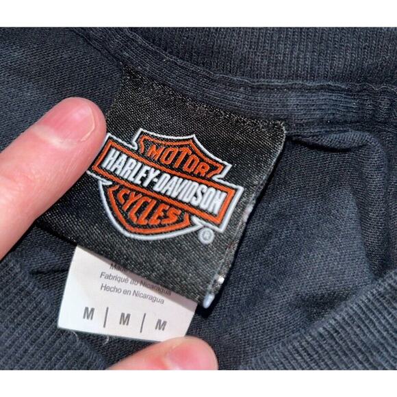 Harley-Davidson‎ T-Shirt 75th Ranger Association Size M Black Tshirt - Picture 3 of 7